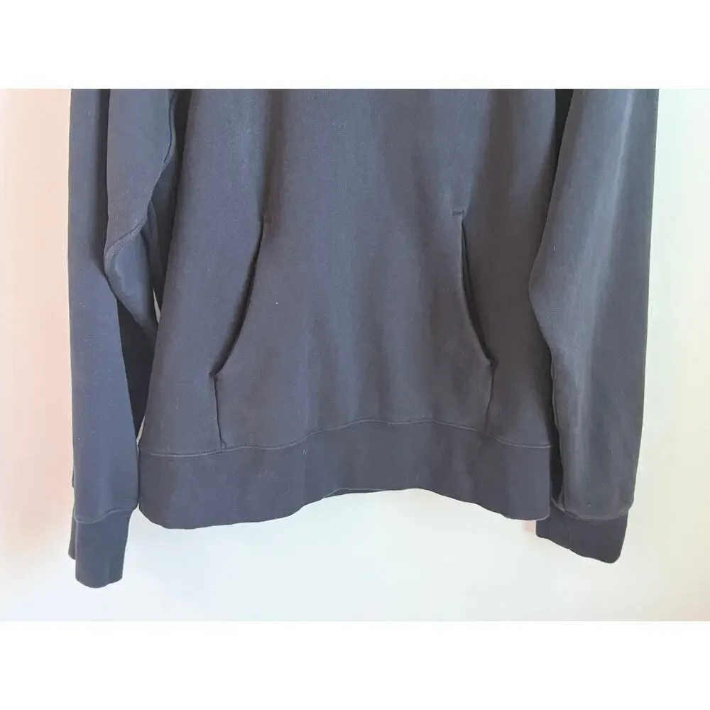Lululemon Loungeful Collection Long Sleeve Pullover Hoodie Black Women's Size 10